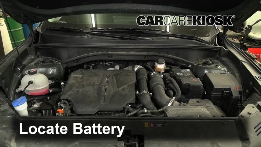 2021 Kia Sorento SX 2.5L 4 Cyl. Turbo Battery Replace